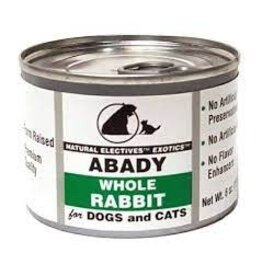 Abady Abady Whole Rabbit Cats And Dogs 6oz