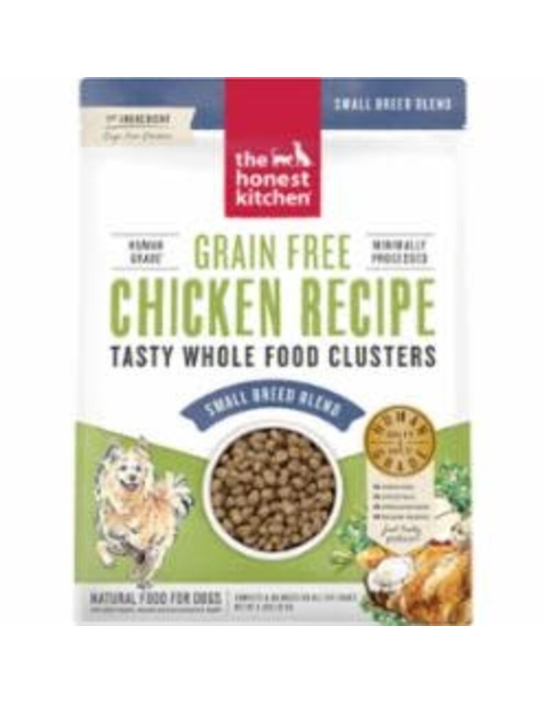 Honest Kitchen HONEST KITCHEN DOG CLUSTERS SMALL BREED GRAIN FREE CHICKEN 4LB