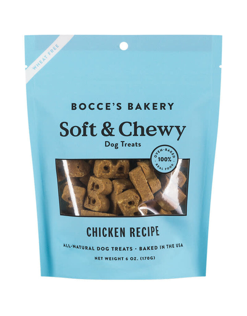 Bocce's Bakery Bocce's Bakery Basic Soft Chewy Chicken 6 oz Bag