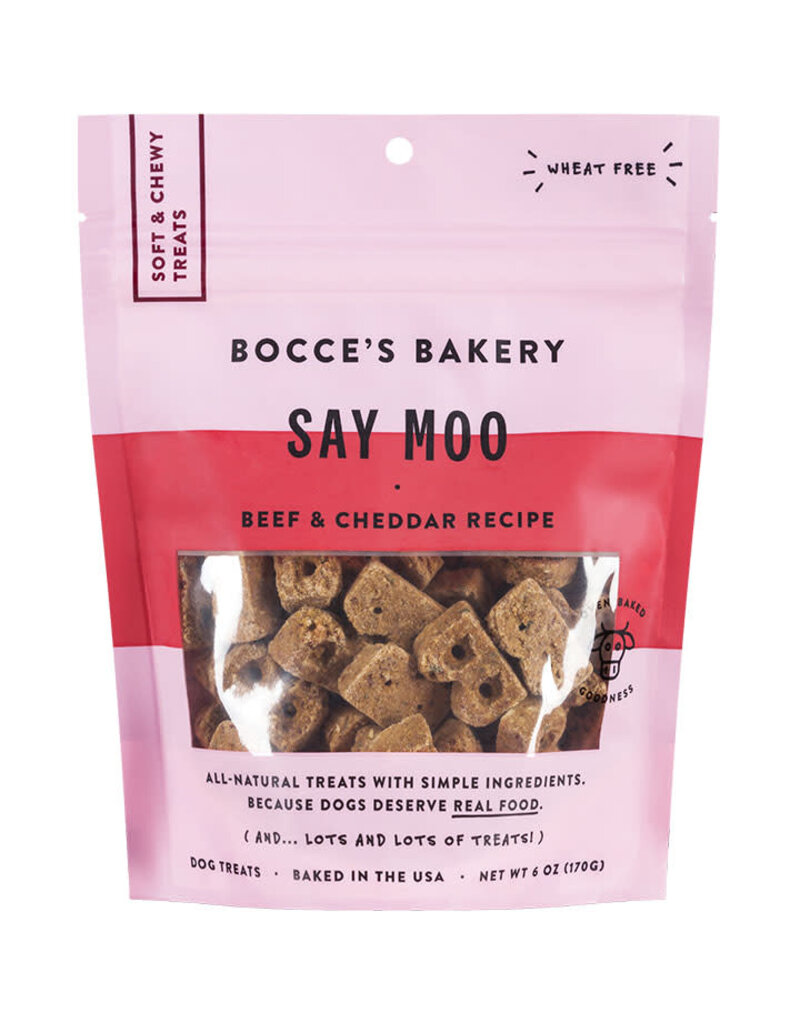Bocce's Bakery Bocce's Bakery Soft & Chewy Say Moooo Dog Treats 6oz
