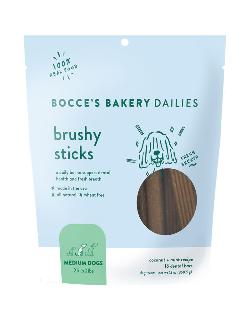 Bocce's Bakery Bocce's Bakery Medium Brushy Sticks 13oz