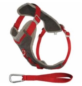 Kurgo Kurgo Journey Air Dog Harness Red/Grey Large
