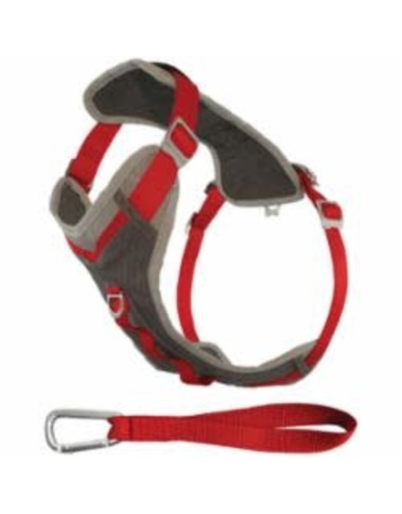 Kurgo KURGO DOG JOURNEY AIR HARNESS RED GRAY LARGE