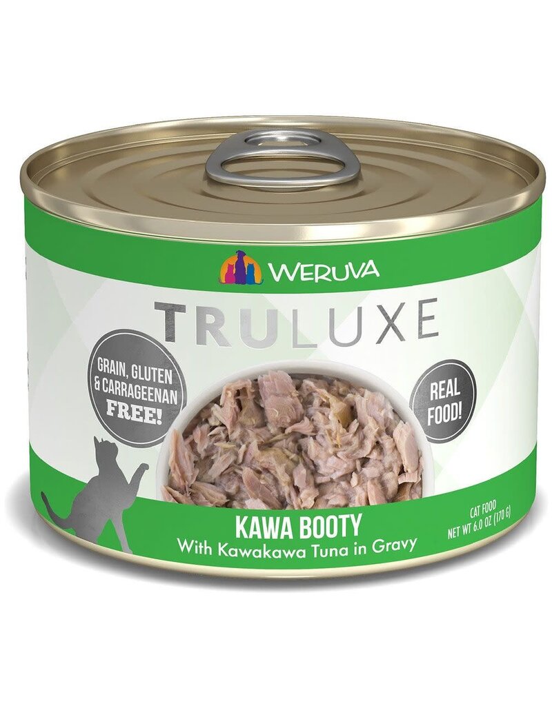 Weruva Weruva Grain Free Cat Tru Luxe Can GF Kawakawa Tuna - Kawa Booty 3 oz