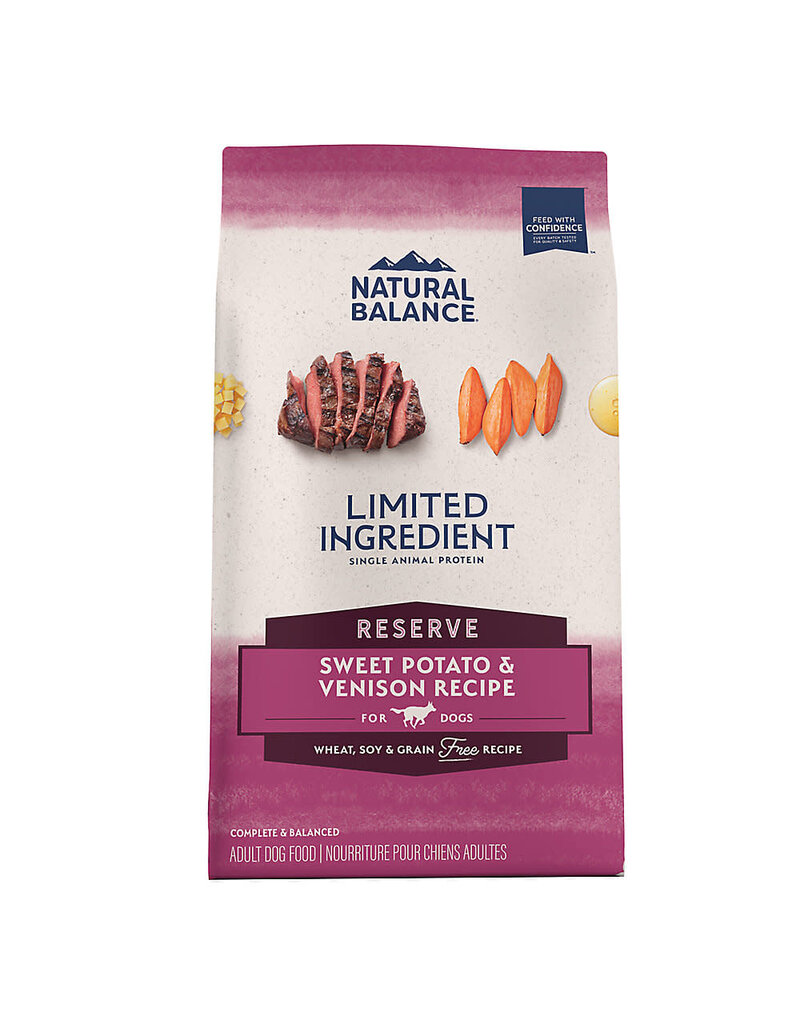 Natural Balance Natural Balance Dog LID Sweet Potato & Venison Formula 4LB