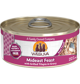 Weruva Weruva Grain Free Mideast Feast (Grilled Tilapia) Canned Cat Food 5.5oz