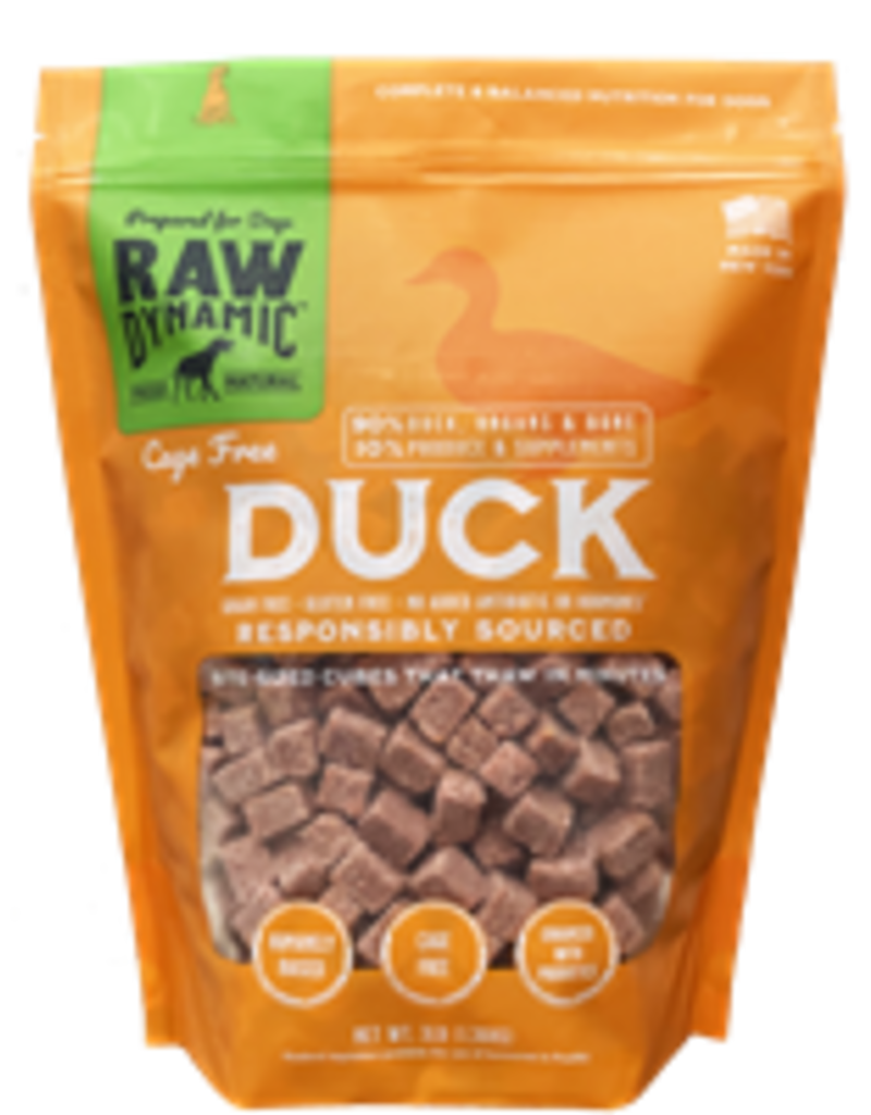 Raw Dynamic Raw Dynamic Frozen Duck Dog Food