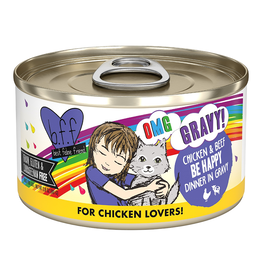 Weruva Weruva Grain Free BFF Be Happy (Chicken & Beef) Canned Cat Food 2.8oz