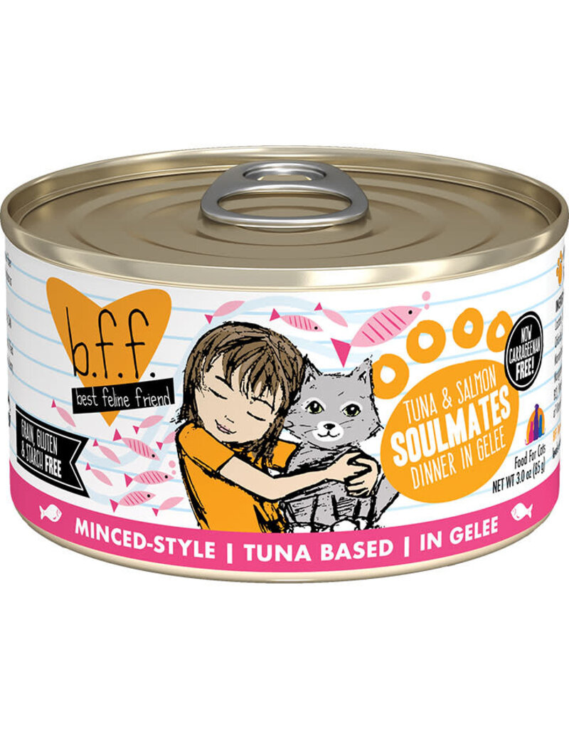 Weruva Weruva Grain Free BFF Soulmates (Tuna & Salmon) Canned Cat Food 3oz
