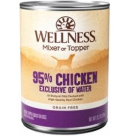 Wellness Wellness 95% Chicken Recipe Canned Dog Food 13.2oz