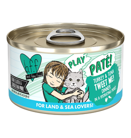 Weruva Weruva Grain Free Tweet Me! (Turkey & Salmon Pate) Canned Cat Food 2.8oz