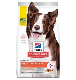 Hill's Science Hill's Science Diet Dog Adult Perfect Digestion Chicken, Brown Rice, & Whole Oats 3.5 Lb (605508)