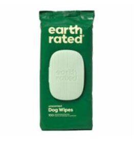 Earth Rated EARTH RATED DOG GROOMING WIPES UNSCENTED 100 COUNT