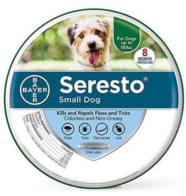 Bayer Seresto 8 Month Flea & Tick Prevention Collar for Small Dogs