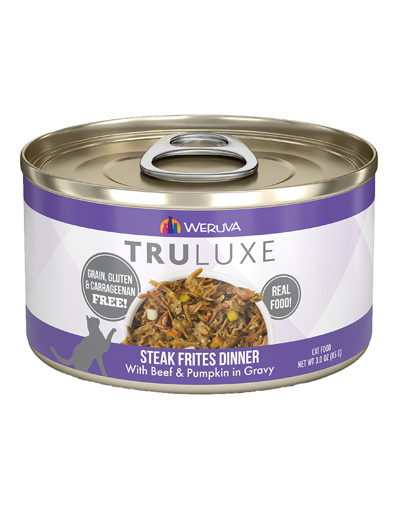 Weruva Weruva TruLux Steak Frites Dinner In Gravy Canned Cat Food 3oz