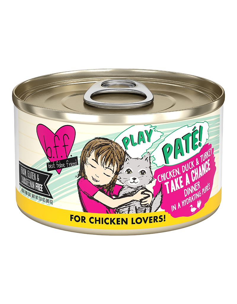 Weruva Weruva BFF Take A Chance Chicken, Duck & Turkey Canned Cat Food 2.8oz