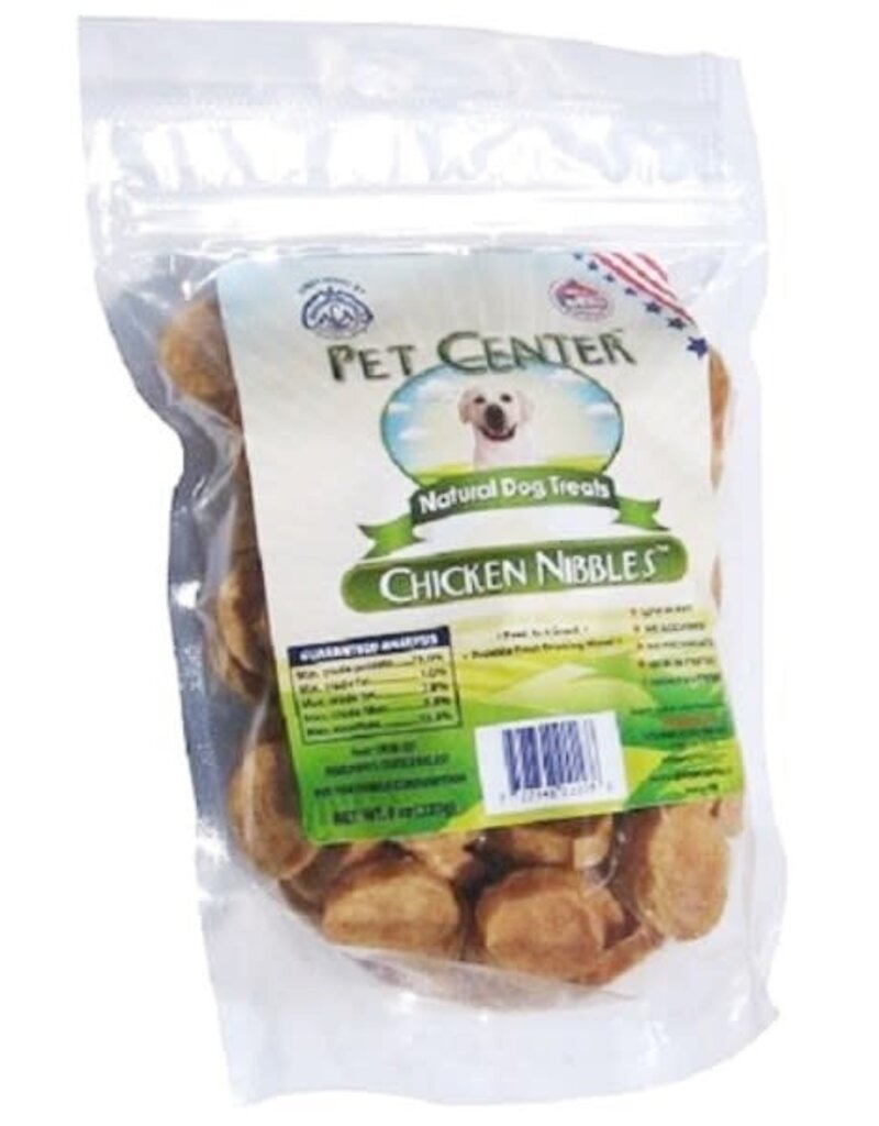 PCI CHICKEN NIBBLES 8oz/18 JAR 100% Ntrl Chkn Breast USA