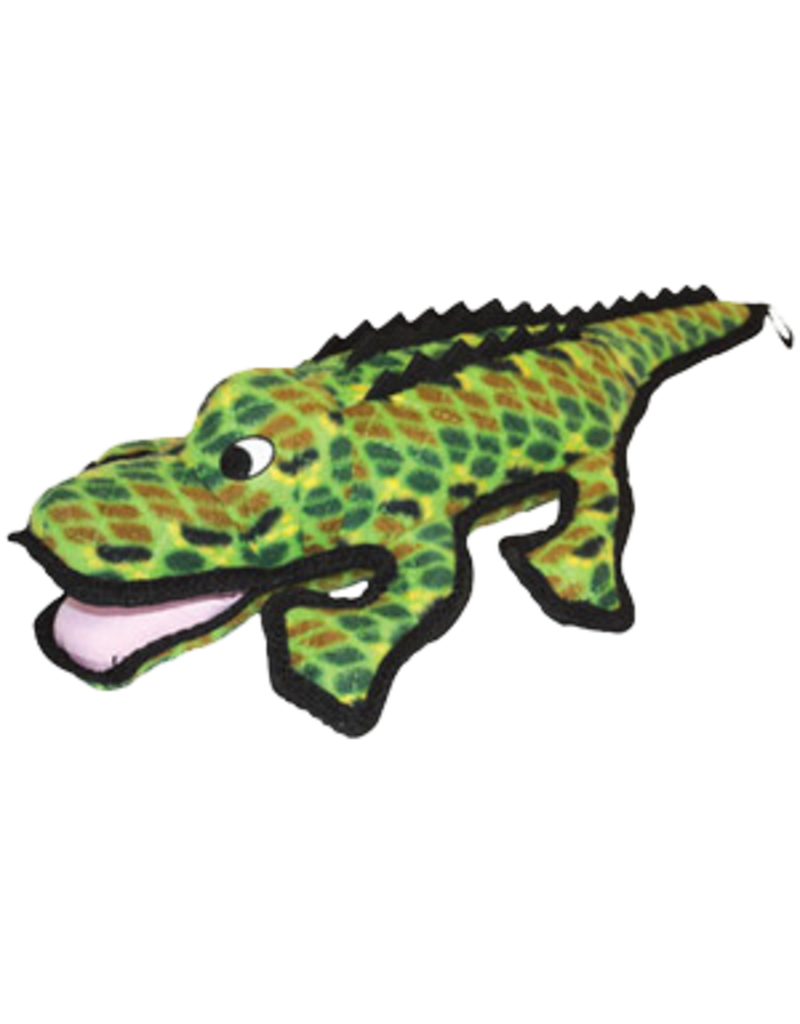 Tuffy Ocean Alligator, Durable, Squeaky Dog Toy- Large