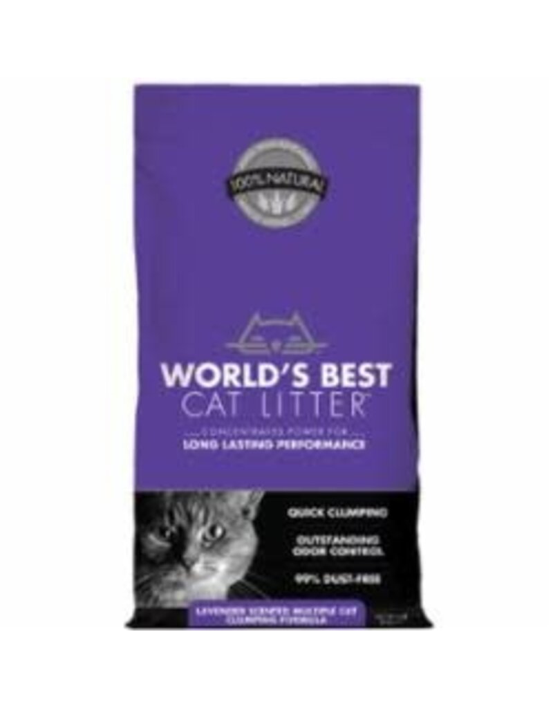 Worlds Best Cat Litter World's Best Cat Litter Multi Lavender 8 lb