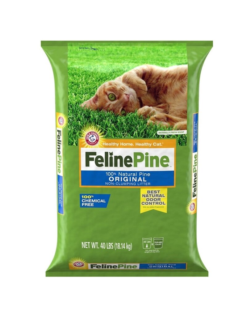 Four Paws Feline Pine Original Natural Pine Cat Litter 7 lb