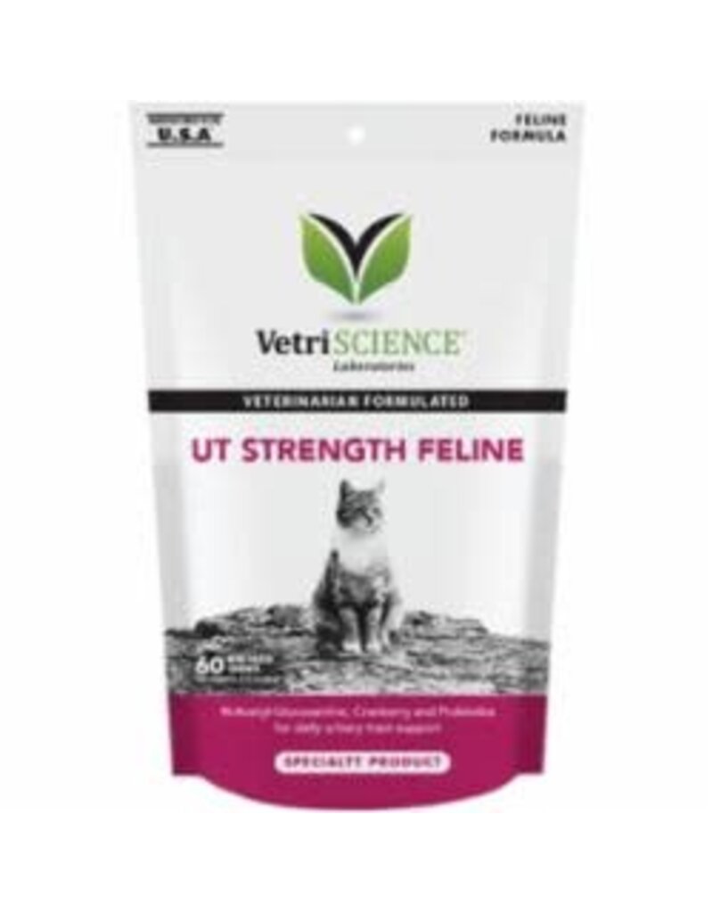 VetriScience UT Strength Supplement Chews For Cats 60 Count