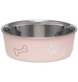 Loving Pets Loving Pets Bella Pink Bowl Small