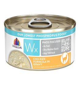 Weruva Weruva WX Low Phosphorus Chicken Gravy Canned Cat Food 3oz