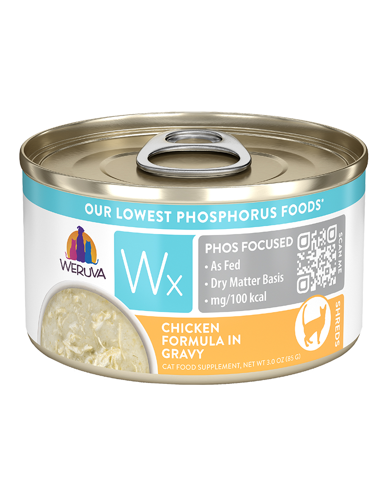 Weruva Weruva WX Low Phosphorus Chicken Gravy Canned Cat Food 3oz