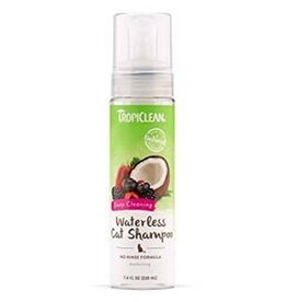 TropiClean Tropiclean Deep Cleaning Waterless Shampoo For Cats 7.4oz