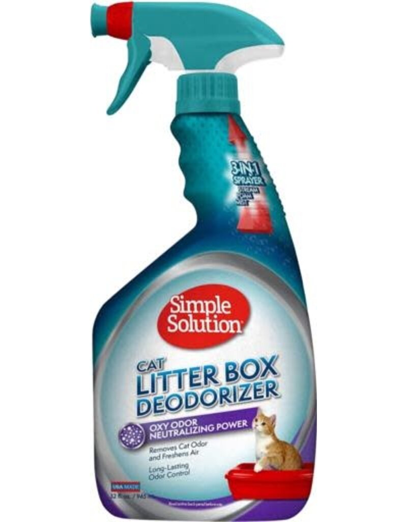 Simple Solution Cat Litter Box Deodorizer 32 oz