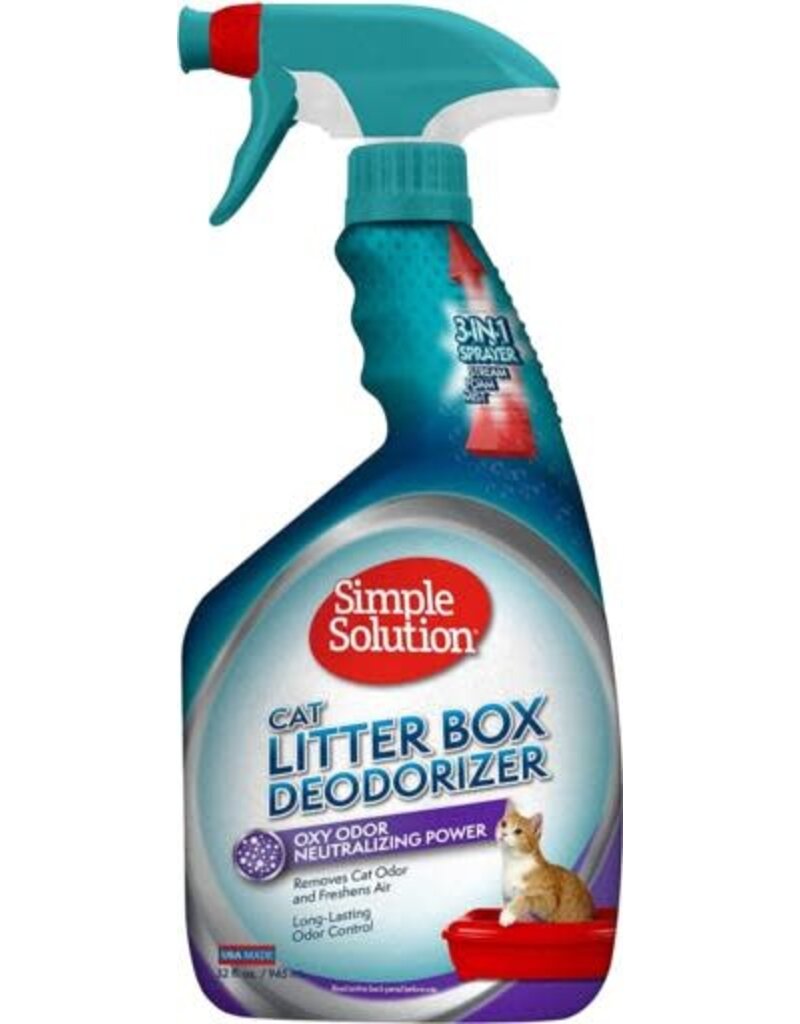Simple Solution Cat Litter Box Deodorizer 32oz