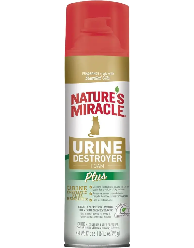 Nature's Miracle Nature's Miracle Cat Urine Destroyer Plus Foam 17.5 oz