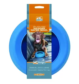 Kurgo Kurgo Wander Splash Free Dog Water Bowl