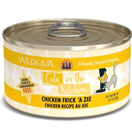 Weruva Weruva Cats in The Kitchen Chicken Frick 'A Zee Canned Cat Food 3.2 oz