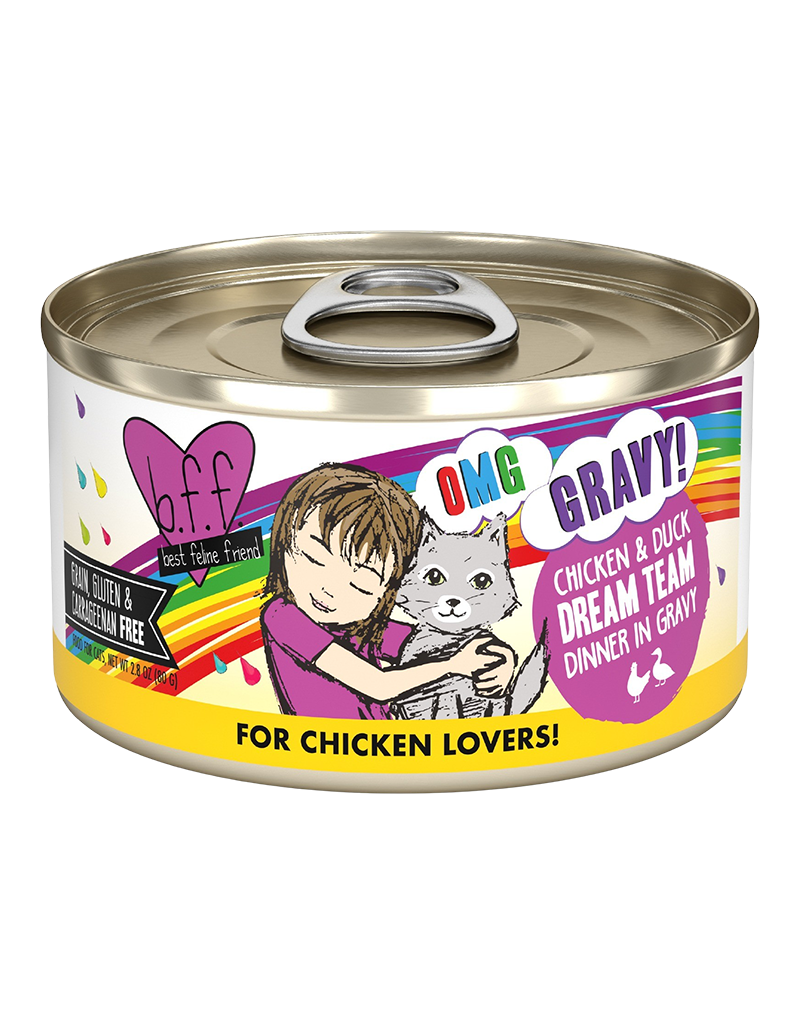 Weruva Weruva BFF Dream Team Chicken & Duck Canned Cat Food 2.8oz