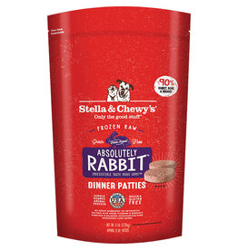Stella & Chewy's Stella & Chewy's Frozen Raw Absolutely Rabbit Dinner Patties 6LB