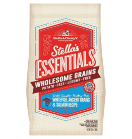 Stella & Chewy's Stella & Chewy's Essential Grains Wild Caught Whitefish & Salmon Recipe Dog Food 3LB