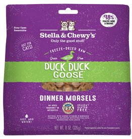 Stella & Chewy's Stella & Chewy's Freeze Dried Raw Duck Duck Goose Dinner Morsels for Cats 8 oz