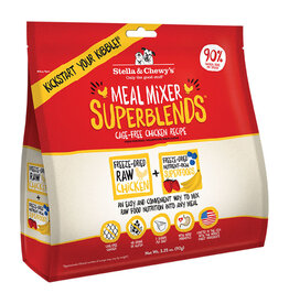 Stella & Chewy's Stella & Chewy's Meal Mixer Superblends Grain Free Chicken Recipe Freeze Dried Raw Dog Food Topper 3.25oz