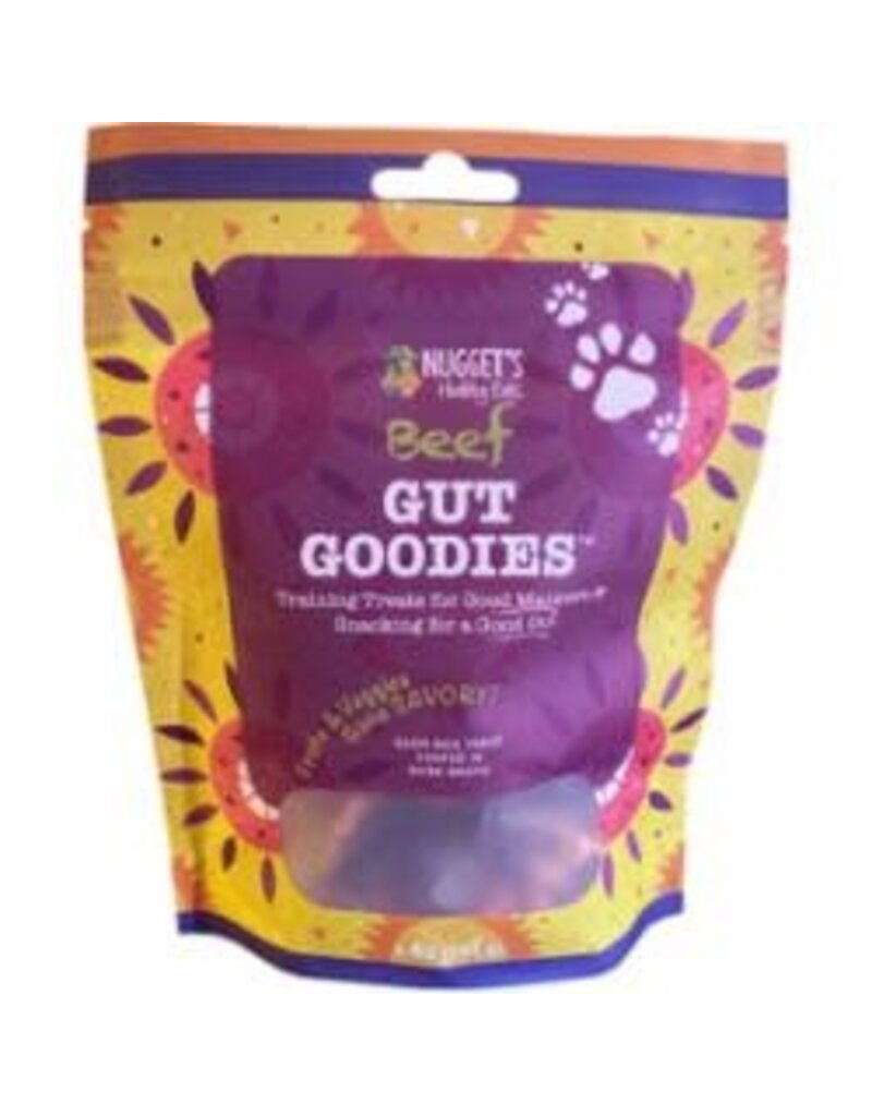 Nuggets Healthy Eats NUGGET'S HEALTHY EATS DOG GUT GOODIES BEEF 5OZ