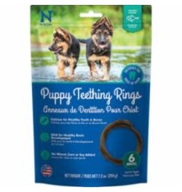 N-Bone N-BONE DOG TEETHING RING SALMON 6 PACK