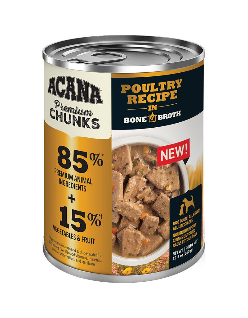 Acana Acana Grain Free Poultry Chunks Canned Dog Food 12.8oz