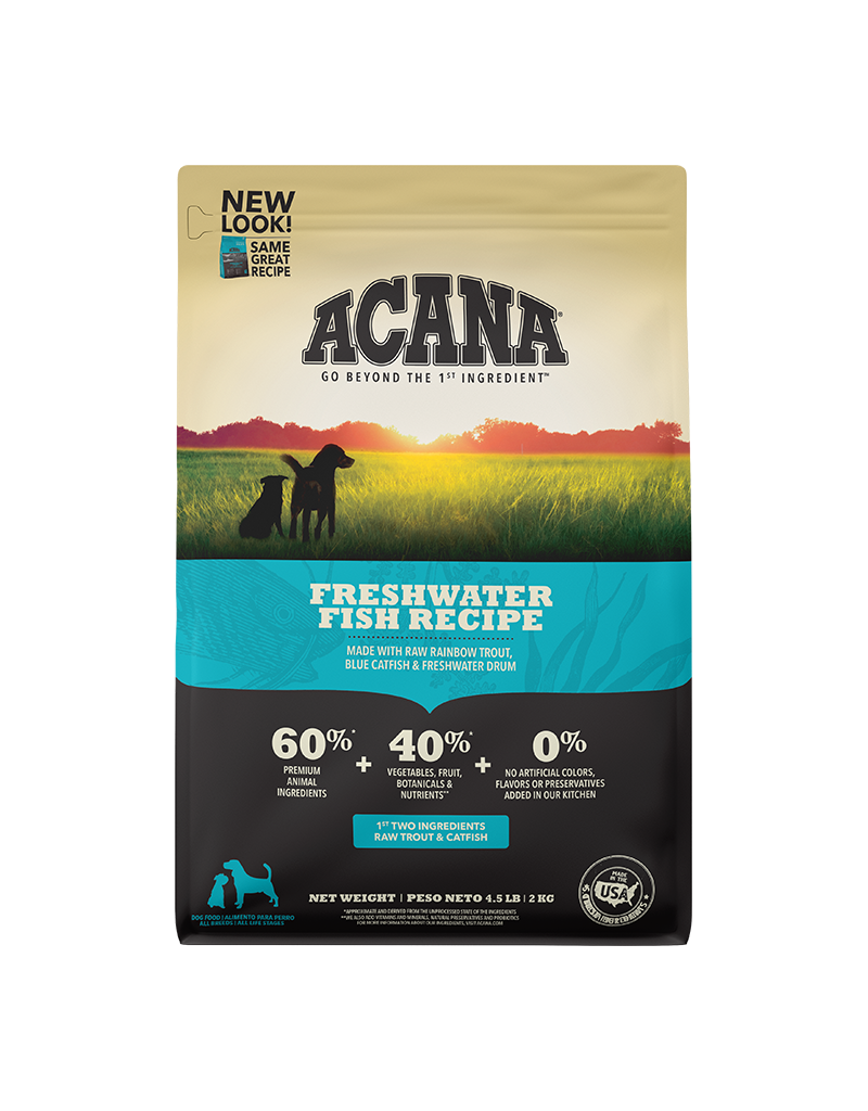 Acana Acana Heritage Freshwater Fish Formula Dry Dog Food-