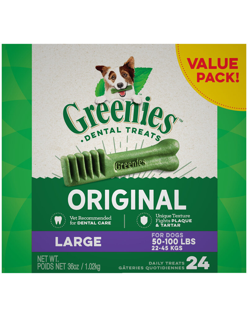 Greenies Greenies Dental Chews Value Size Tub 36 oz Large