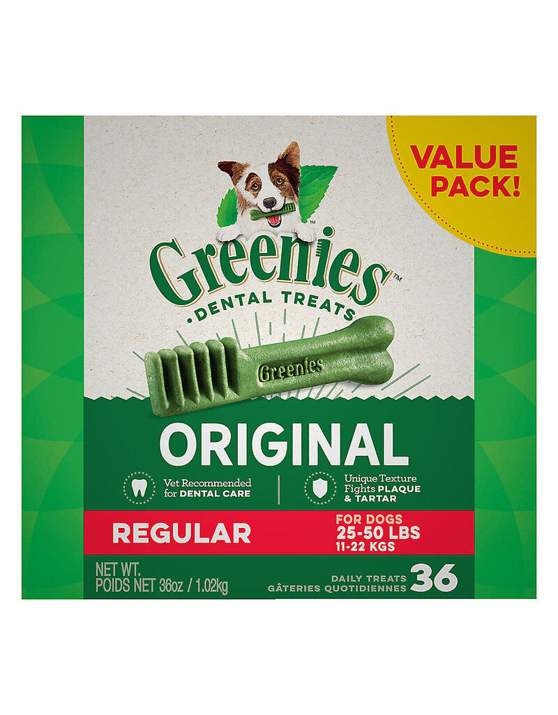 Greenies Greenies Dental Chew Value Size Tub Regular 36 oz