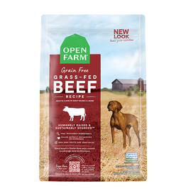 Open Farm Open Farm Grain Free Grass Fed Beef Dog Food 4LB
