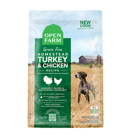 Open Farm Open Farm Grain Free Homestead Turkey & Chicken Dog Food 4LB