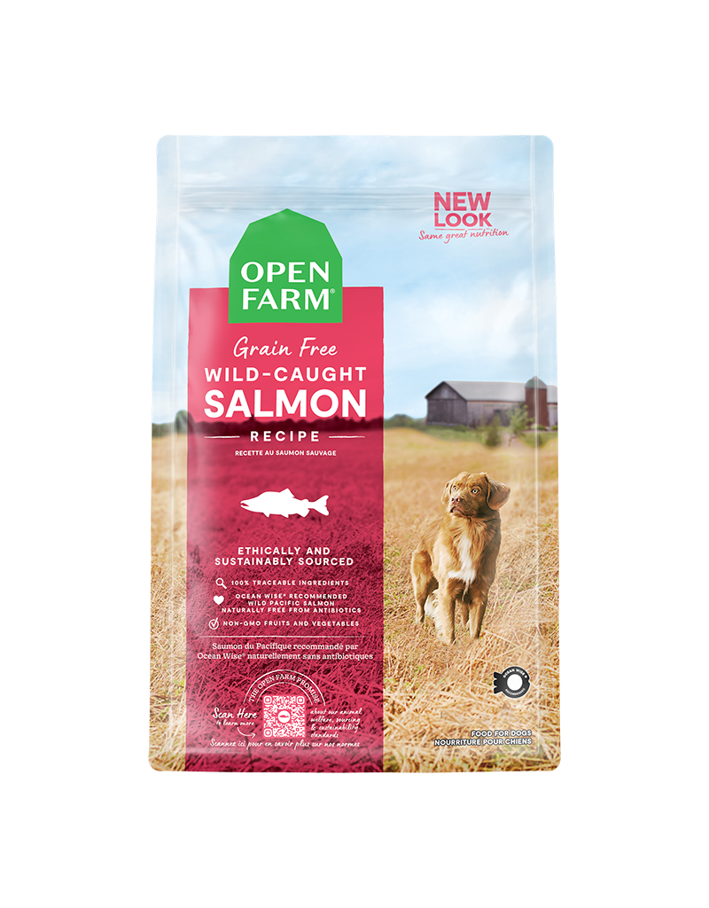 Open Farm Open Farm Grain Free Wild Salmon Dog Food 22LB