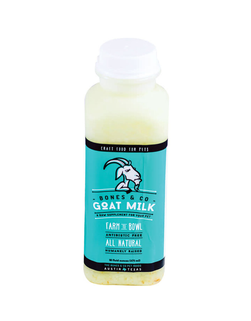 Bones & Co BONES & CO DOG CAT FROZEN GOAT MILK 16OZ