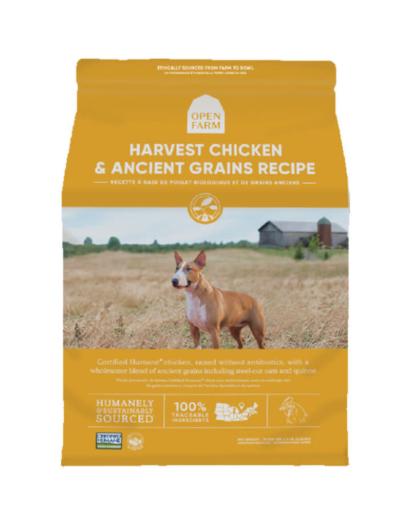Open Farm Open Farm Harvest Chicken & Ancient Grains Dog Food 4LB